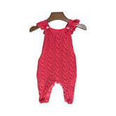 Baby Girl Open Feet Jump suit